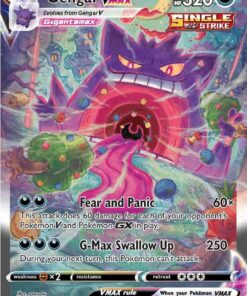 Gengar VMAX (Alternate Art Secret) - SWSH08: Fusion Strike (SWSH08)