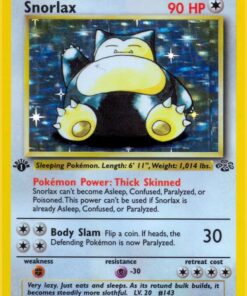 Jungle Holo Rare Snorlax