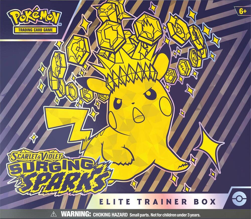 SV08: Surging Sparks (SSP) Surging Sparks Elite Trainer Box - SV08: Surging Sparks (SSP)