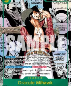 Dracule Mihawk Manga - The Azure Sea's Seven (OP14)